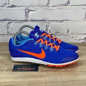 Nike Zoom Rival D 9 Blue Track & Field Distance Spikes